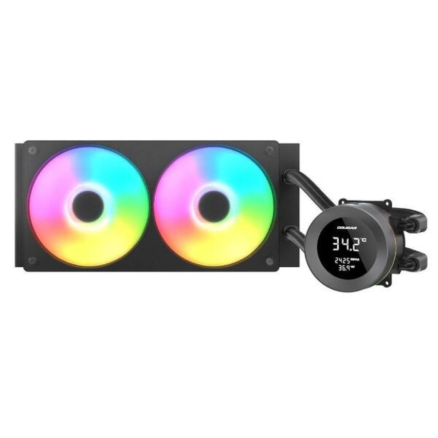 Cougar Ref. Liquid. Poseidon Vistek ARGB 240 Black