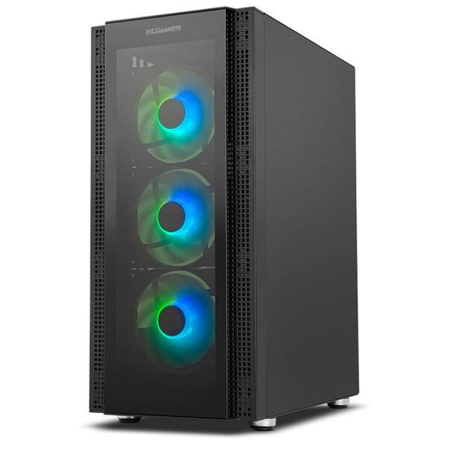NOX Semi Tower Hummer Horus ARGB Lighting