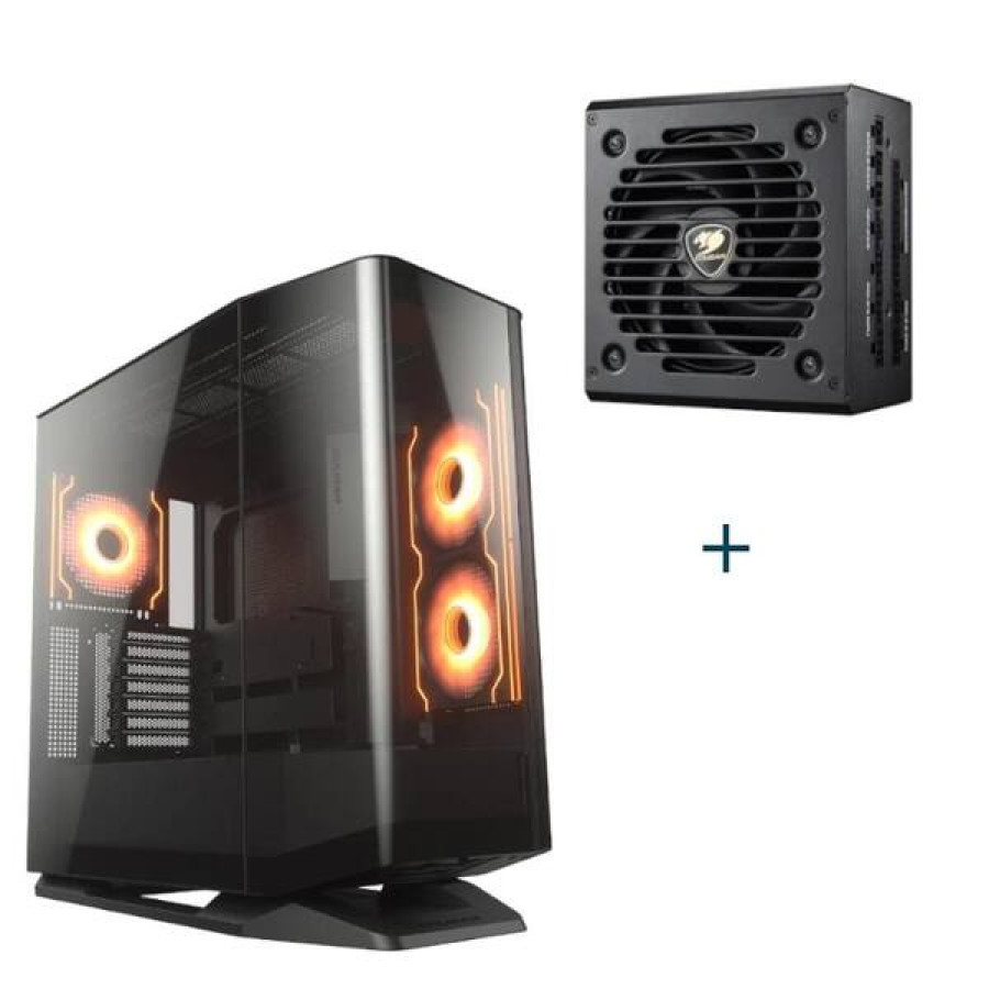 Cougar Caixa Fv270 Rgb + Fte Gex pro 850 80+Gold