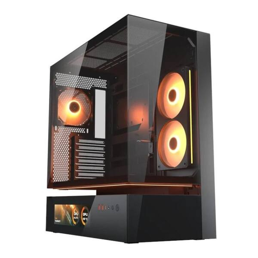 Cougar Caixa Semitorre CFV235 Vision Negre