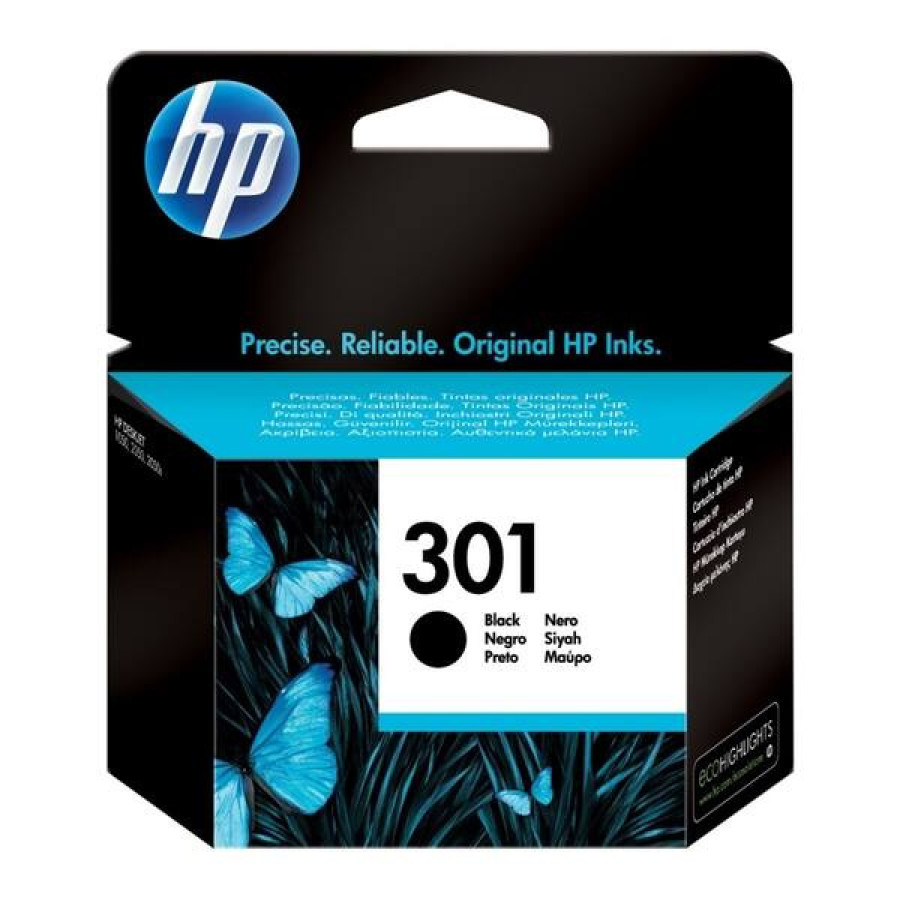 HP Cartutx 301 Negre