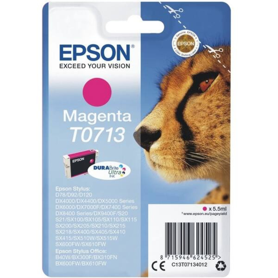 Epson Magenta T0713 Ink Cartridge