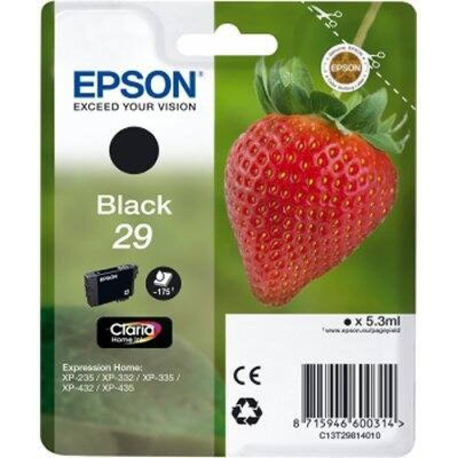 Epson Cartridge T2981 Black