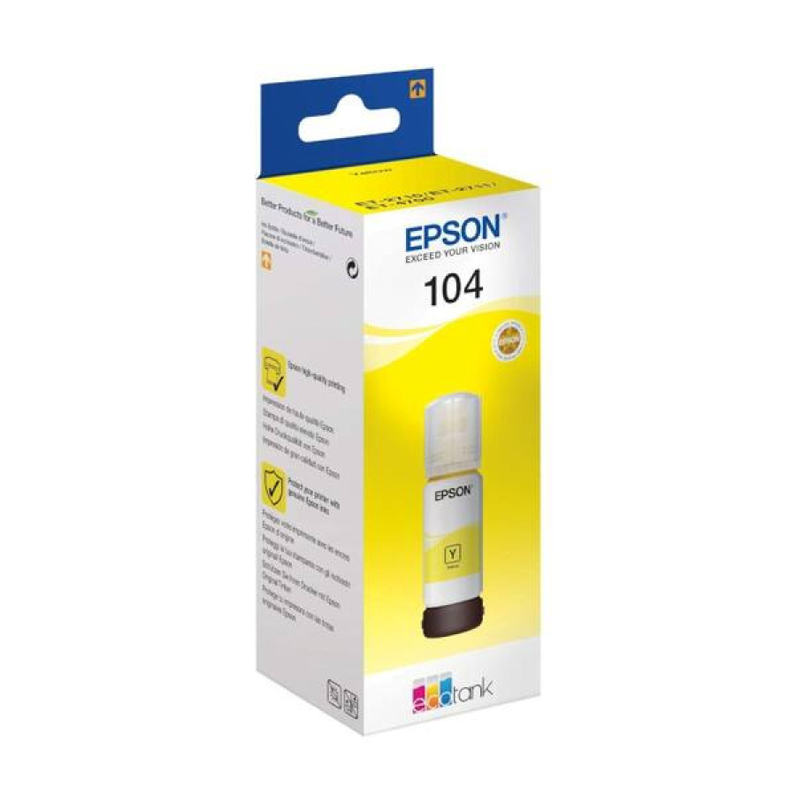 Epson Ink Bottle Ecotank 104 Yellow