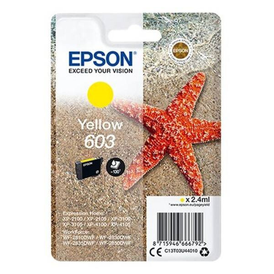 Epson Cartridge 603 Yellow