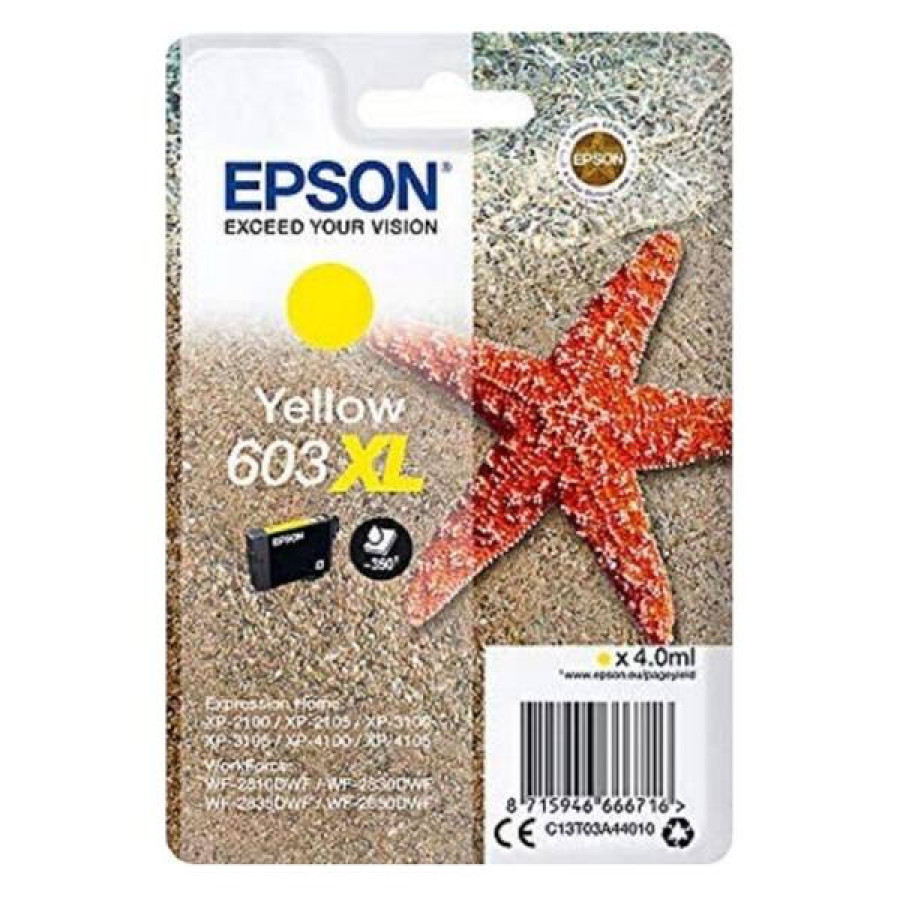 Epson Cartridge 603XL Yellow
