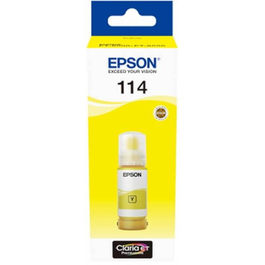 Epson Botella Tinta Ecotank 114 Groc