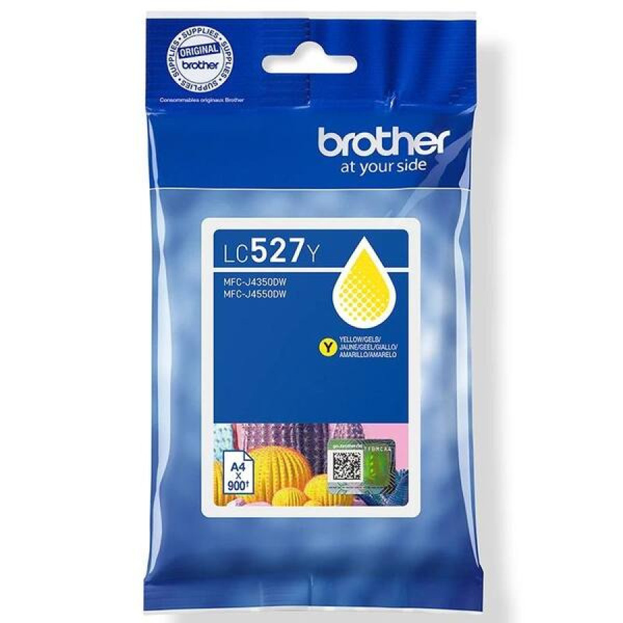 Brother Yellow Inkjet Cartridge LC527Y