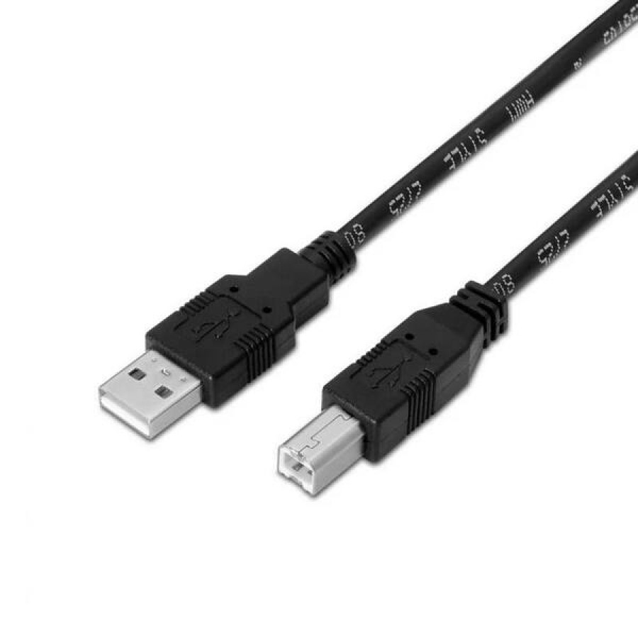 Aisens Cable USB 2.0 tipus A/M-B/M 1.8m