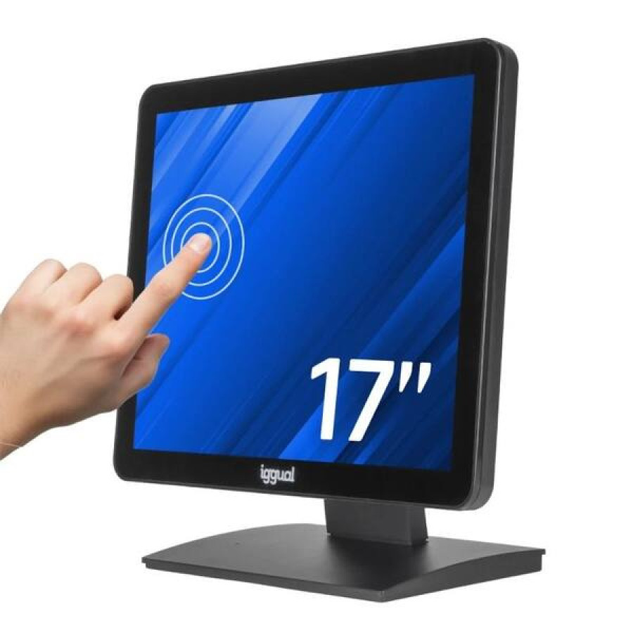iggual Monitor tàctil capacitiu 17" VGA HDMI USB