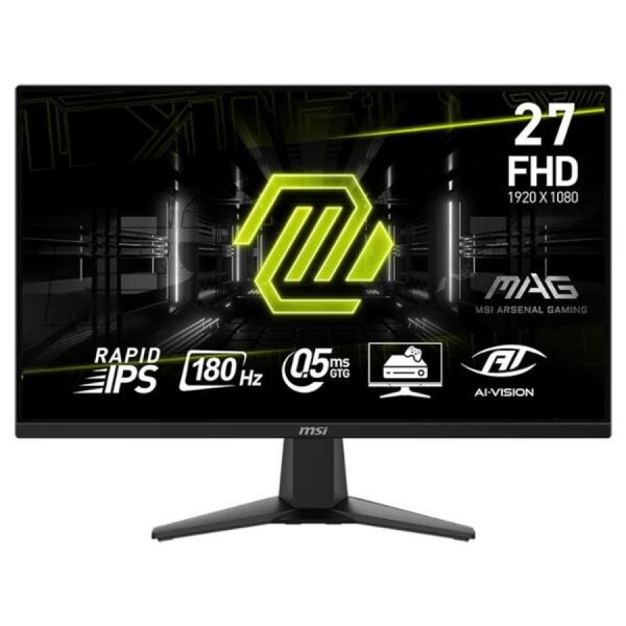 MSI MAG275F Monitor 27" Gaming FHD 180Hz HDMI DP