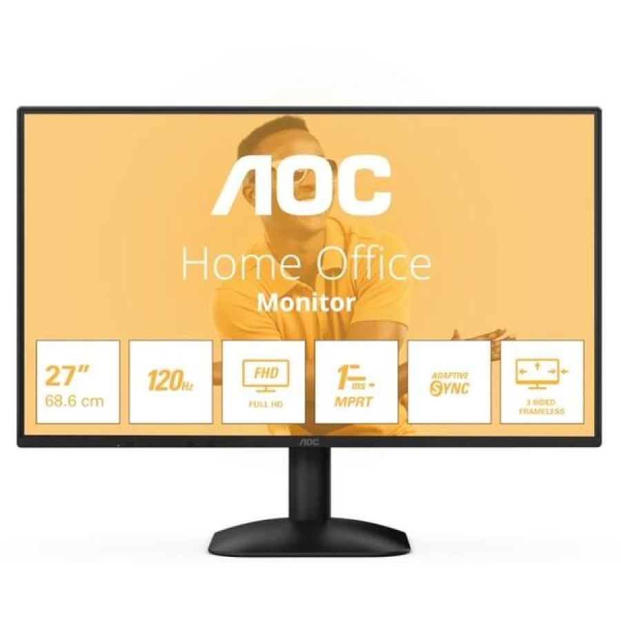 AOC 27B31H Monitor 27" IPS FHD 120Hz  4ms Negro