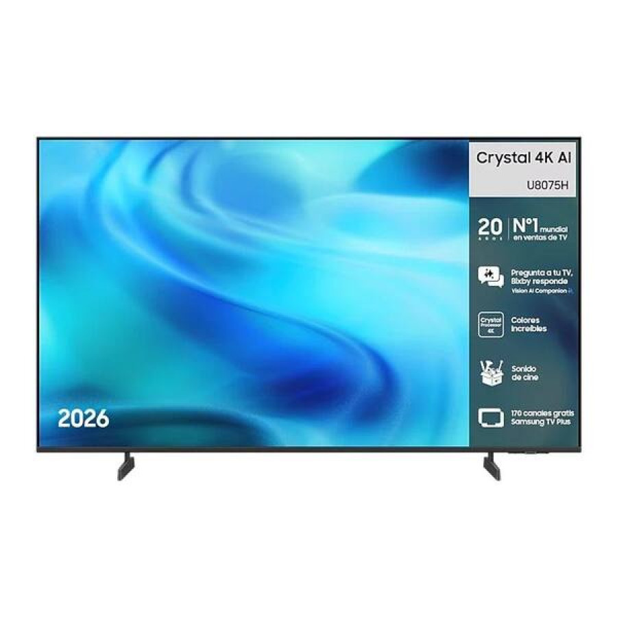 TV SAMSUNG 55" TU55U8075H CRYSTAL UHD SMART TV BT