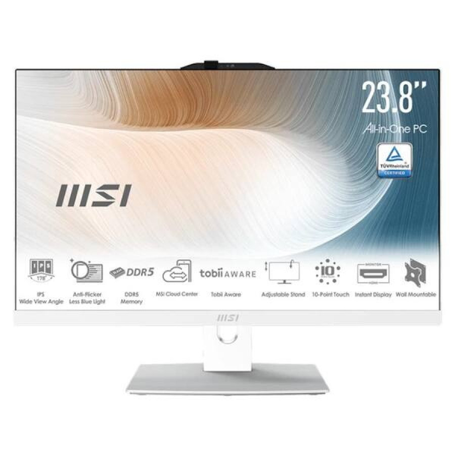 MSI AM242P-2202EU C7-150U 16GB 512 DOS 24" Blanc