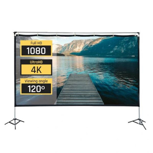 iggual Portable outdoor screen 100" 221x124 cm