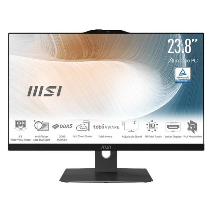 MSI AM242TP-2232EU C5-120U 16GB 512 W11P 24" touch Black