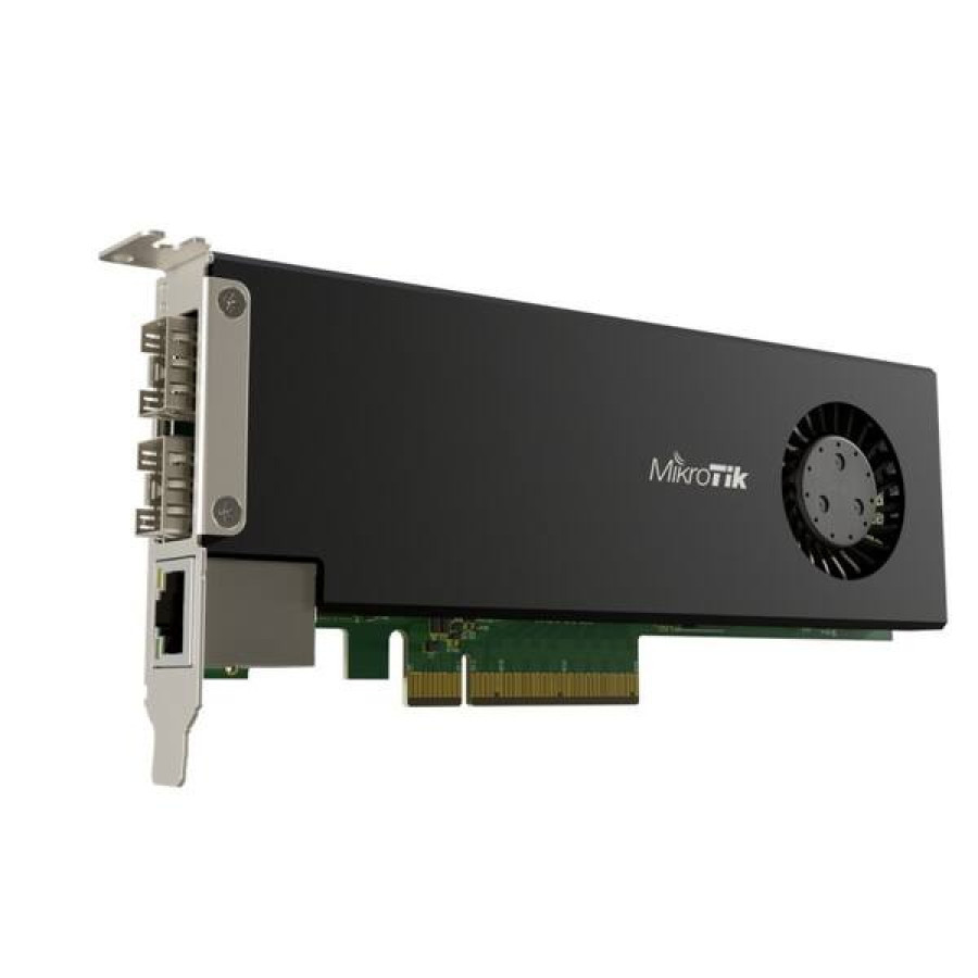 Mikrotik CCR2004-1G-2XS-PCIe Adapter 2xSFP28 1xGbE LP