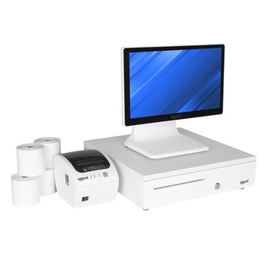 Pack complet TPV blanc 15,6" N100 30PW EASY80W