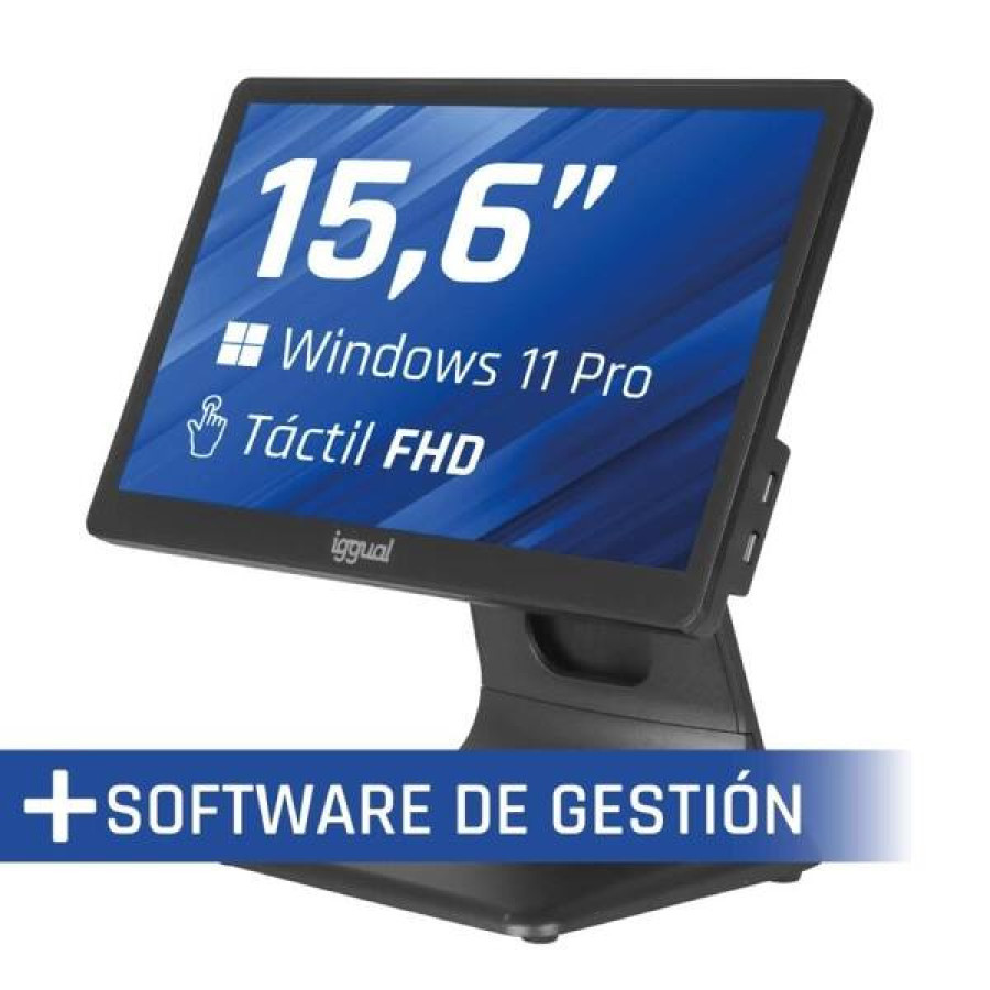 iggual TPV 15,6" N100 8+256GB W11Pro + Programari
