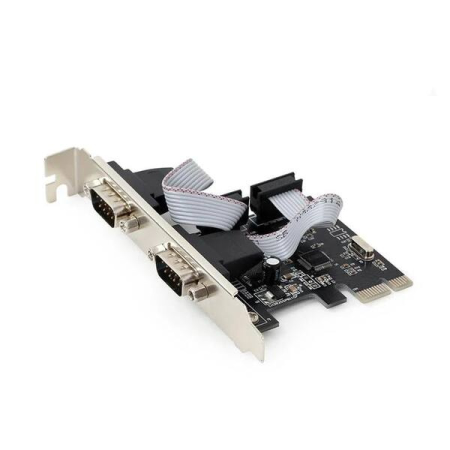 GEMBIRD Targeta PCI Express baix perfil 2 p. DB9 Mach