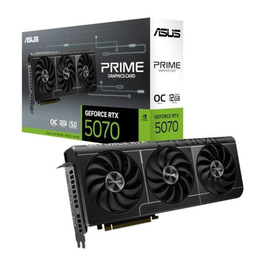 ASUS VGA NVIDIA PRIME GeForce RTX 5070 O12G DDR7