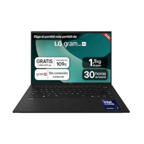 LG 14Z90T-G.AD8BB U7-255H 32GB 2TB W11H 14"