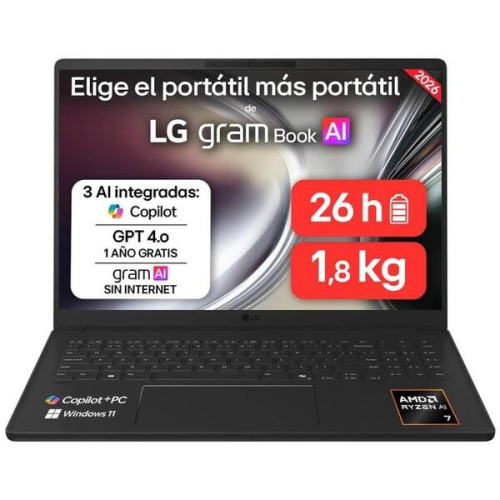 LG 16U55U-G.AU75BN AMD R7-445 16GB 512GB W11H 16"