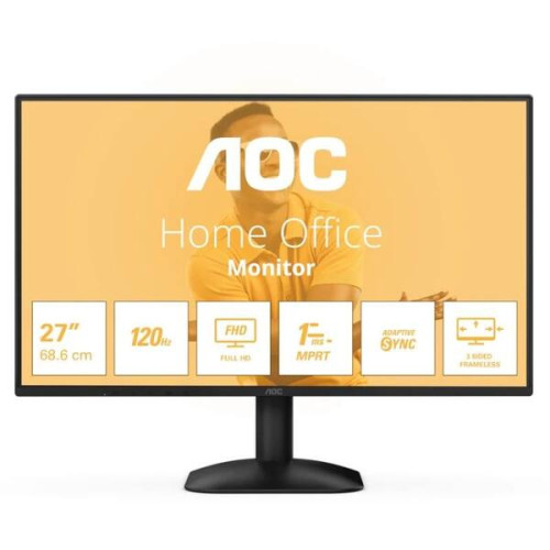 AOC 27B31H Monitor 27" IPS FHD 120Hz 4ms Black