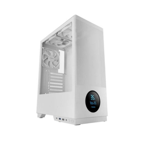 TACENS ATX Case Ventis 3X120mm White