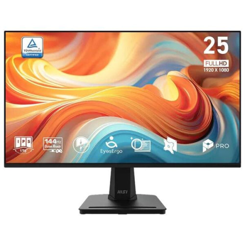 MSI MP251W E14L  Monitor 24.5" IPS 144h VGA HDMI