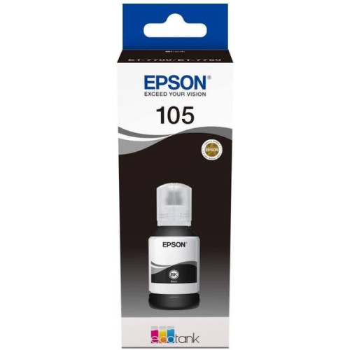 Epson Botella Tinta Ecotank 105 Negro
