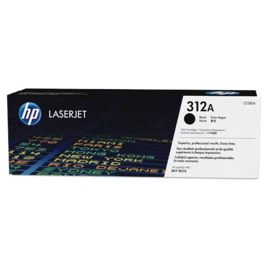 HP Tóner 312A Negro