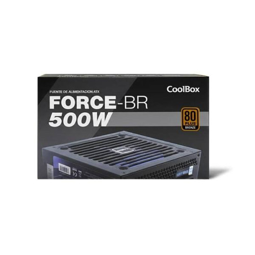 CoolBox Fuente AL. ATX FORCE-BR500 BRONZE Retail