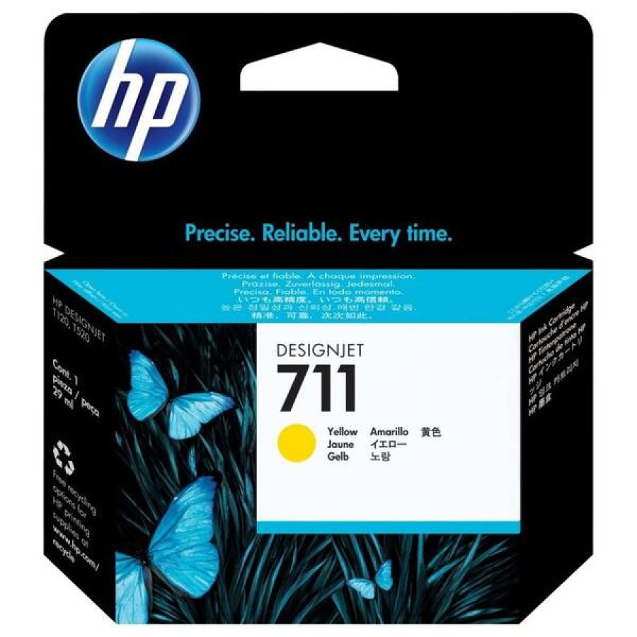 HP Cartutx 711 Groc