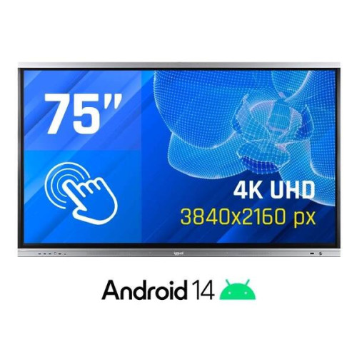 iggual Interactive 4K ORCHID 75" Monitor