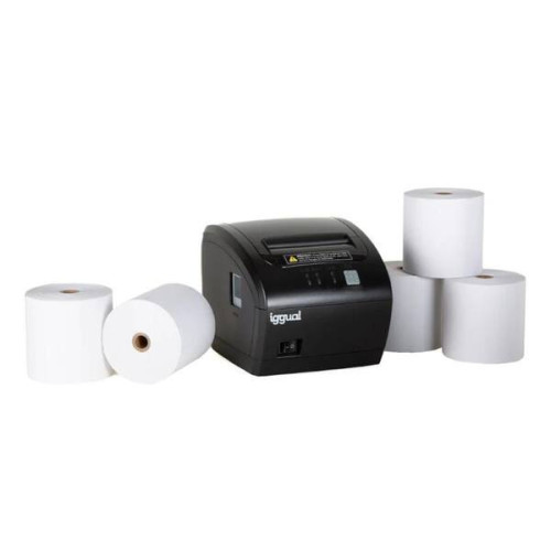 Kit impresora térmica tickets TP EASY 80 + 5 rollo