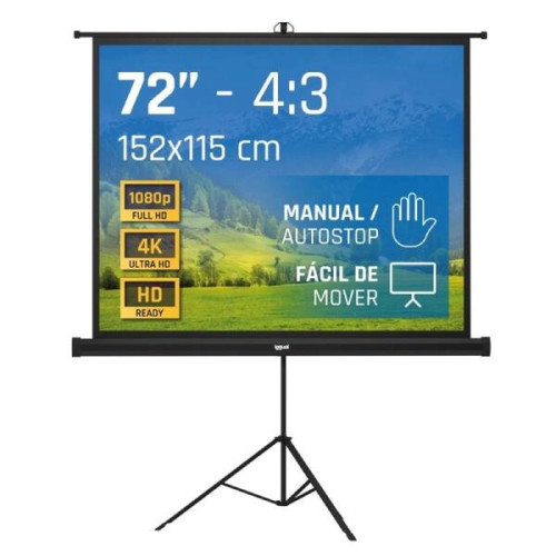 iggual Screen 72" 152x115 cm 4:3 tripod+bag
