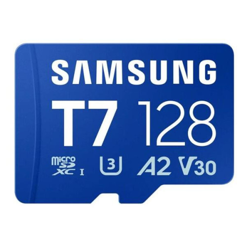Samsung Micro SDXC T7 128GB clase10 U3 V30 A2