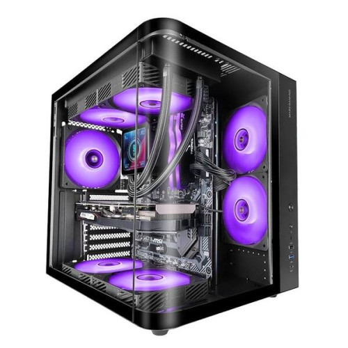 MARS GAMING Semitorre ATX MCCURV Black