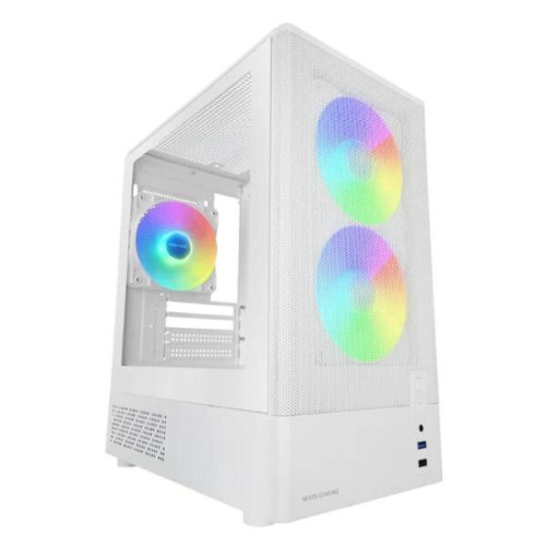 Mars Gaming Micro-ATX Case MC-ONYXW White