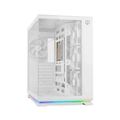 NOX ATX Mid Tower HUMMER GALAXY ARGB White