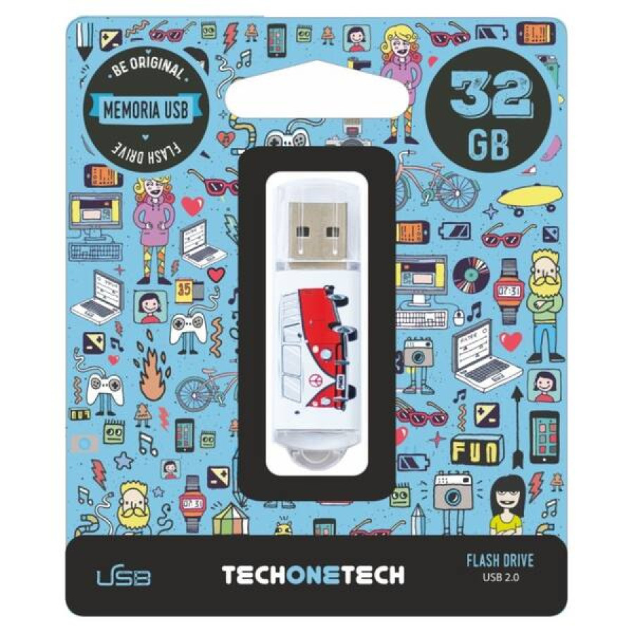 TECH ONE TECH Camper Van-Van 32GB USB 2.0