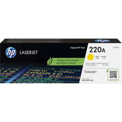 HP Tóner 220A Amarillo