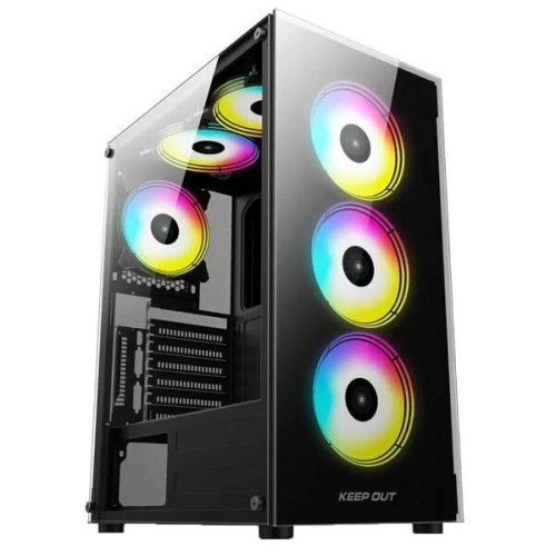 Keep Out Caja Atx XC-210 Usb 3.0 Glass Black