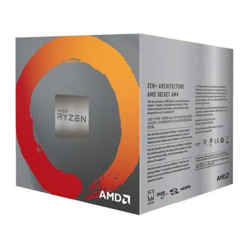 AMD RYZEN 5 3400G 3.7GHz 6MB 4 CORE AM4 CAIXA+Disipa